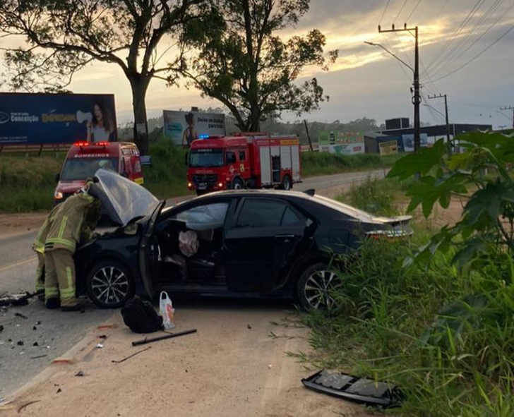 Foto: Divulgação/Bombeiros Voluntários de Jaguaruna