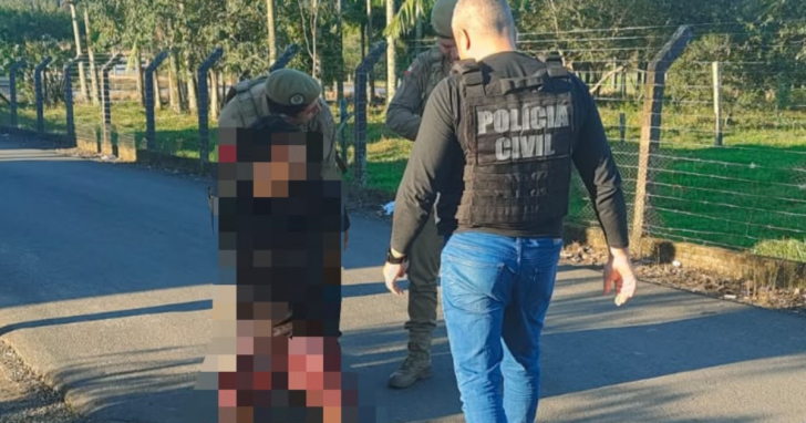 Homem investigado por tráfico de drogas foi preso durante operação | Foto: Policia Militar/Divulgação/4oito