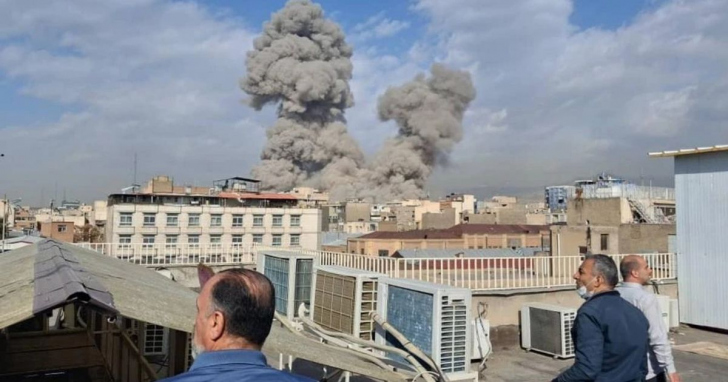 Explosões foram registradas na capital do Irã | Foto: Divulgação/AP Picute Alliance