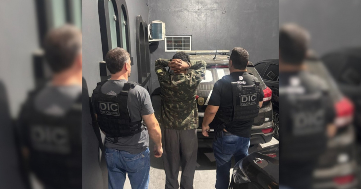 Investigação da DIC de Lages identificou o homem apontado como autor do crime | Foto: Divulgação/Polícia Civil