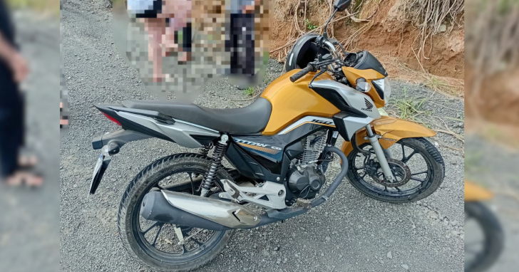 Motociclista foi encaminhado ao Hospital Nossa Senhora da Conceição I Foto: Divulgação/4oito