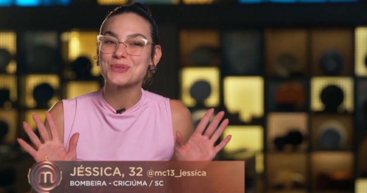 Criciumense Jéssica Cruz está na final do MasterChef Brasil | Foto: Reprodução Band/4oito