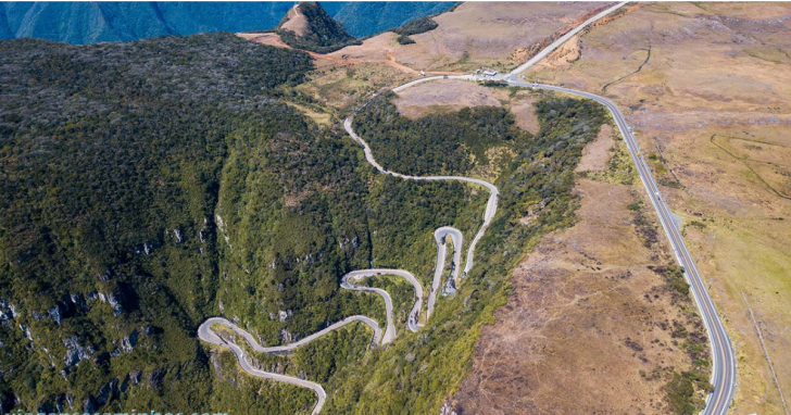 Serra do Rio do Rastro terá interdição total para o fluxo de veículos neste sábado (5) | Foto: Divulgação/4oito