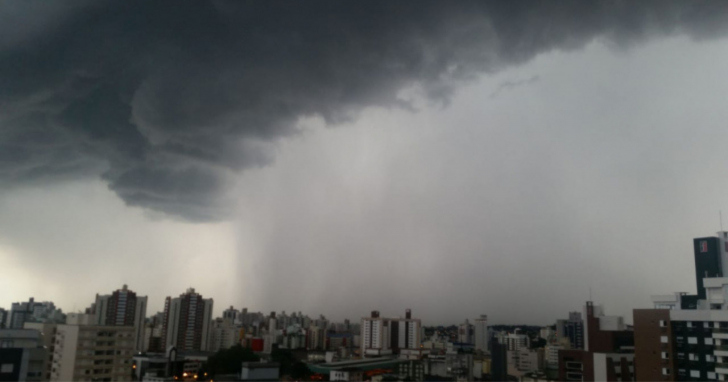 Alerta vermelho está em vigor para o Sul de Santa Catarina nesta segunda-feira (31) I Foto: Arquivo/4oito