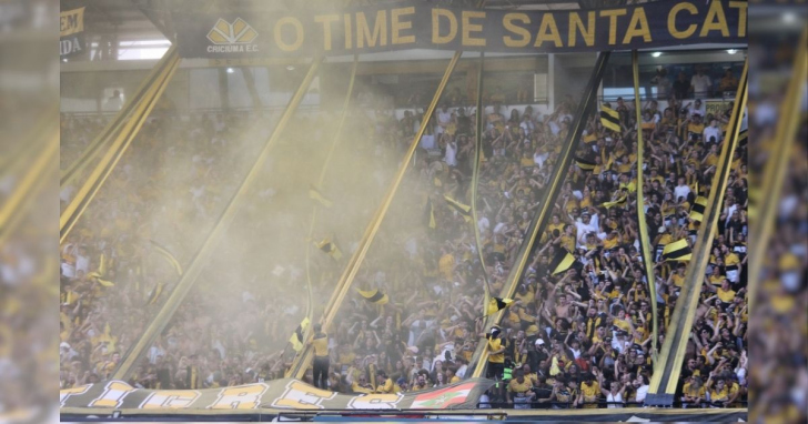 Cerca de 4 mil ingressos estão disponíveis, entre torcida carvoeira e do Quadricolor - Foto: Celso da Luz/Criciúma