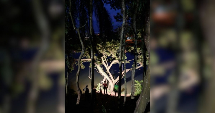 Jovem desapareceu após mergulho no Rio Araranguá - Foto: Divulgação/CBMSC