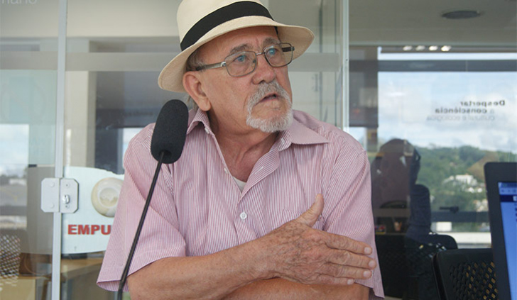 Coordenador do concurso, Duílio Paulo Rossi Fermo (foto: Érik Behenck)