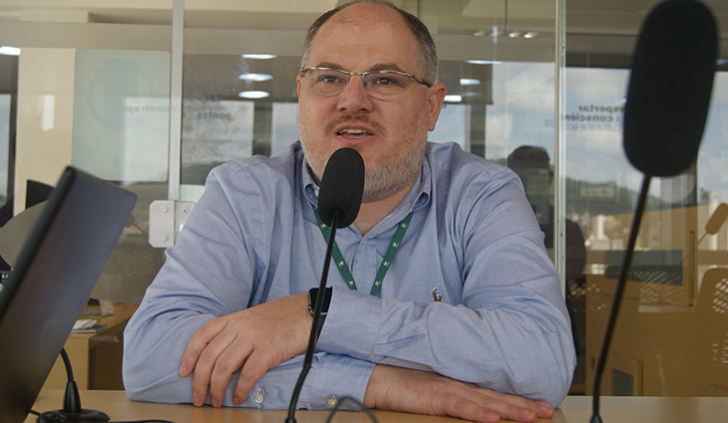 Doutor João Quevedo no Programa do Avesso (foto: Erik Behenck)
