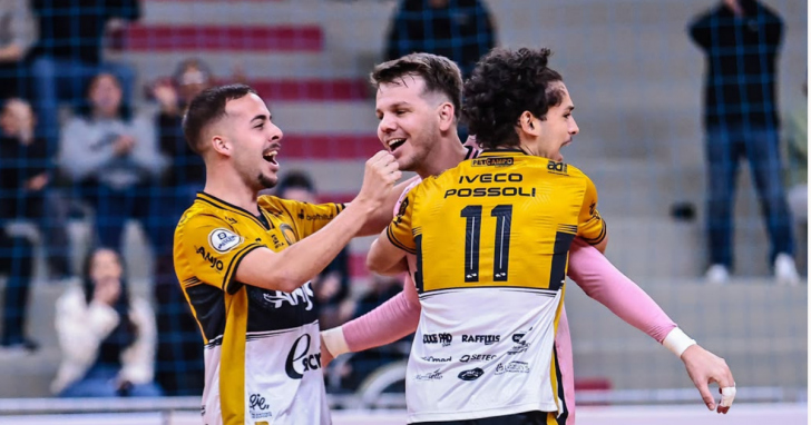 Renan Seco marcou os dois gols do Criciúma Futsal no empate em 2 a 2 | Foto: Adri Padilha | ACF/ 4oito