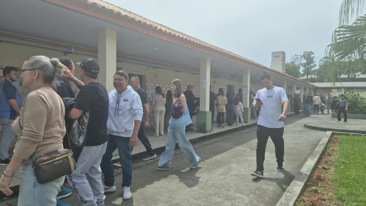 Foto: Aline Damiane. Escola Joaquim Ramos - Criciúma.