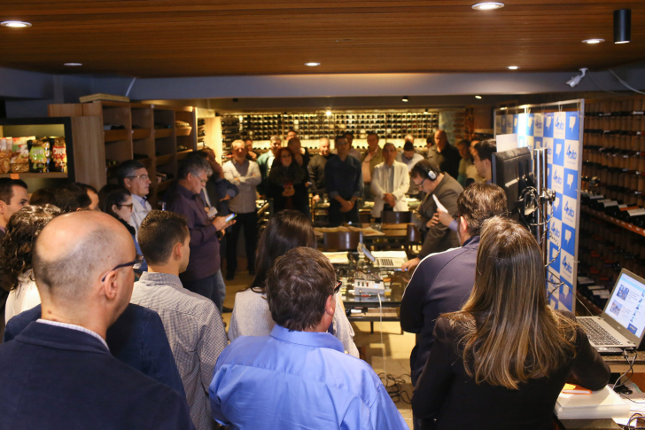 Lançamento do portal 4oito no Varandas Wine Bar (foto: Maykol Cardoso)
