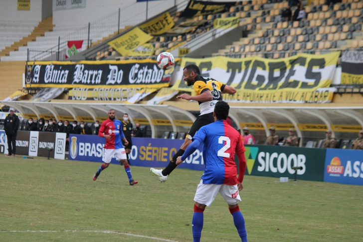 Tigre tem 100% de aproveitamento no Majestoso (Foto: Celso da Luz / Criciúma EC)