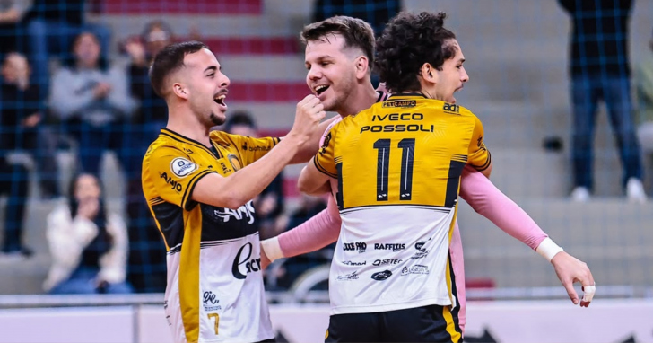 Criciúma Futsal ocupa a 9ª colocação, com sete pontos | Foto: Adri Padilha/ACF