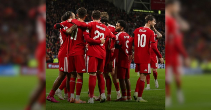 Gales decide a vaga em casa - Foto: Reprodução/Instagram