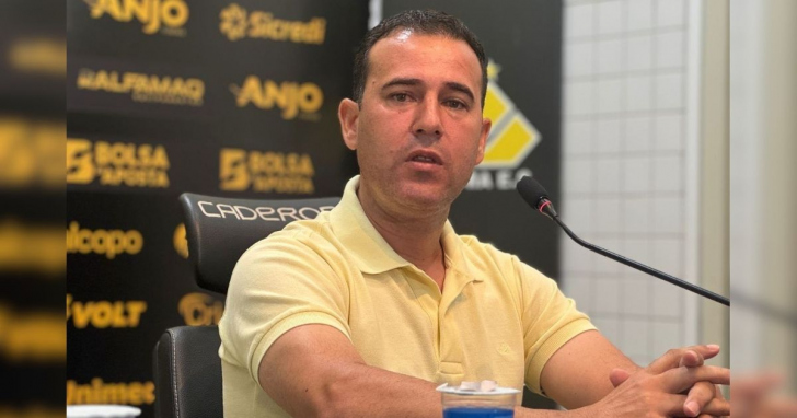 Gasparino bancou a permanência de Baptista | Foto: Celso da Luz/Criciúma EC