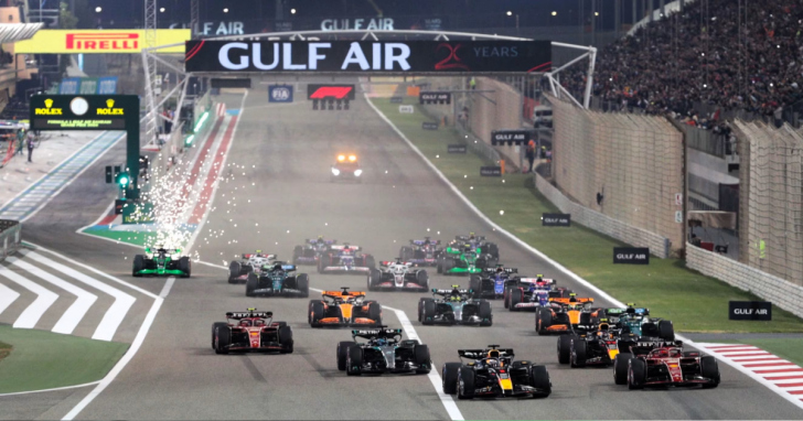 Circuito Internacional do Bahrein tem corrida comprometida por conta da tensão política no Oriente Médio | Foto: Reprodução/Fórmula 1