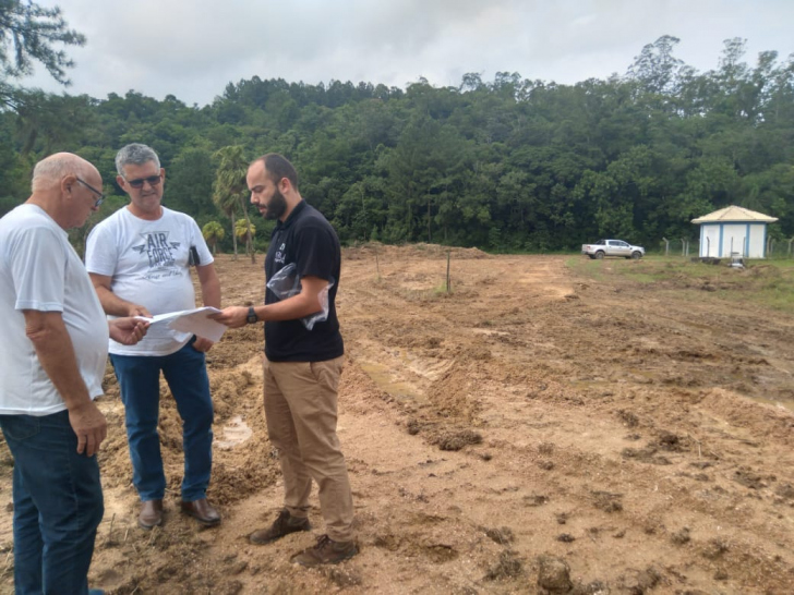 Família proprietária da área do antigo Hotel e Termas São Pedro / Divulgação