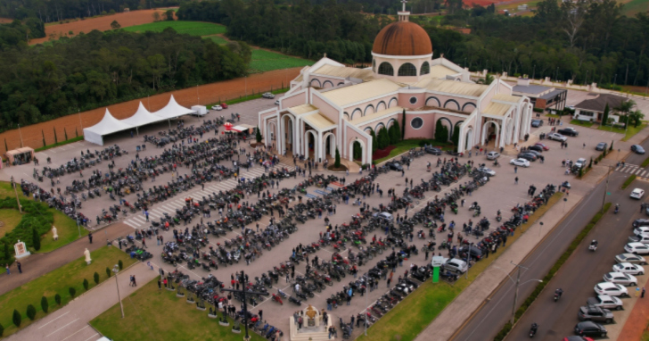 Romaria dos Motociclistas deve bater recordes e reunir mais de 3 mil motociclistas | Foto: Divulgação/Pascom