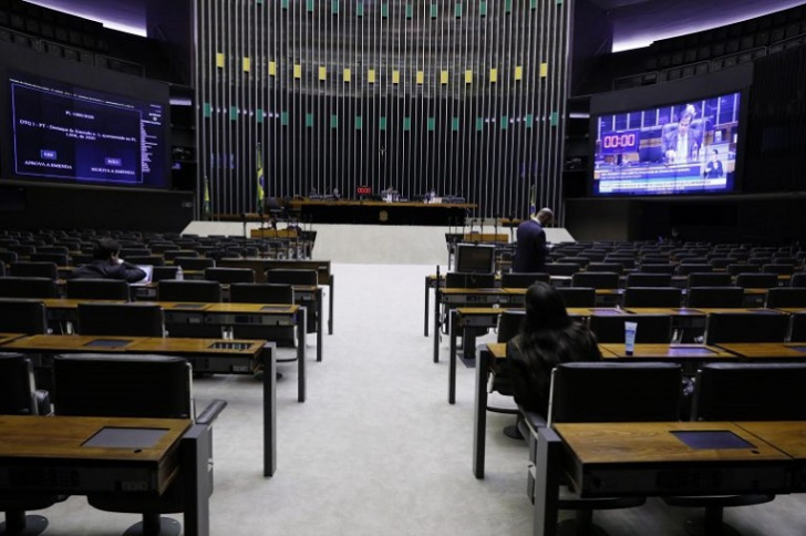 Câmara dos Deputados em sessão virtual. Foto: Maryanna Oliveira/Câmara dos Deputados