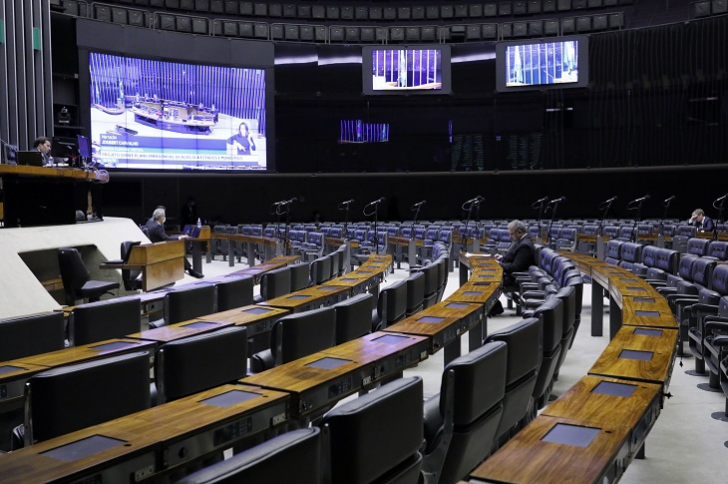 Câmara dos Deputados em sessão virtual. Foto: Maryanna Oliveira/Câmara dos Deputados