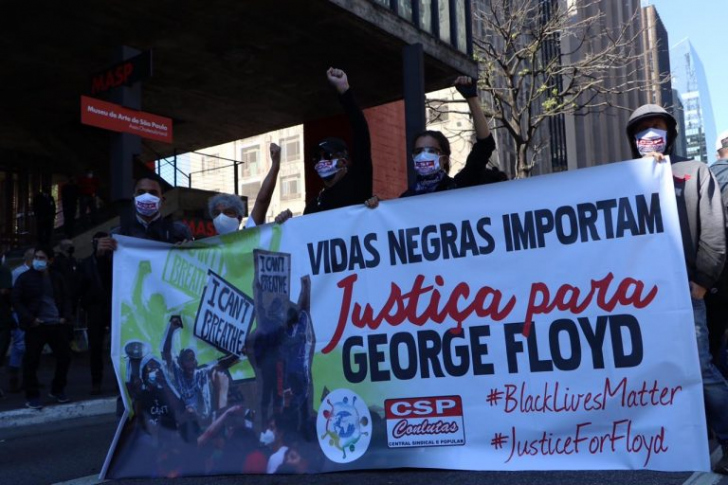 Protesto em São Paulo na semana passada (Foto: Agência Câmara)