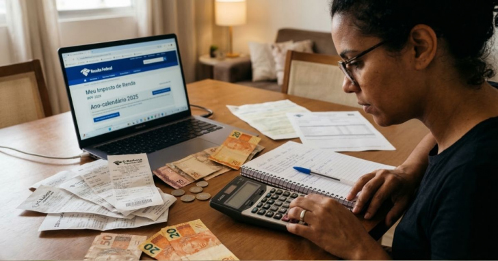 Entrega do imposto deve ser com base nos valores gastos em 2025 - Imagem gerada por IA/4oito