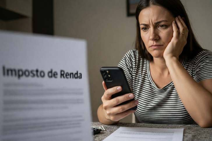 Diante dos rendimentos e documentos do dia a dia, muitos contribuintes ficam em dúvida se precisam declarar o Imposto de Renda em 2026 | Foto: Imagem gerada com auxílio de IA/4oito