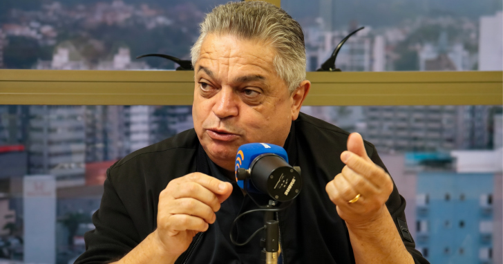João Rodrigues, ex-prefeito de Chapecó, em entrevista sobre o resultado da eleição para o governo de SC | Foto: Lucas Mackowieski/4oito
