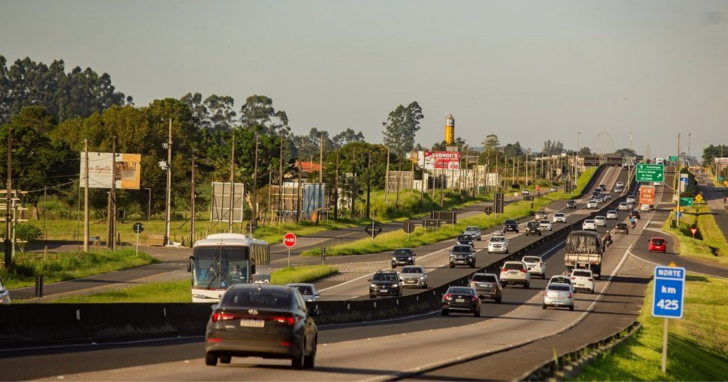 BR-101 Sul deve ter forte movimento no feriado de Nossa Senhora Aparecida | Foto: Divulgação/Motiva/4oito