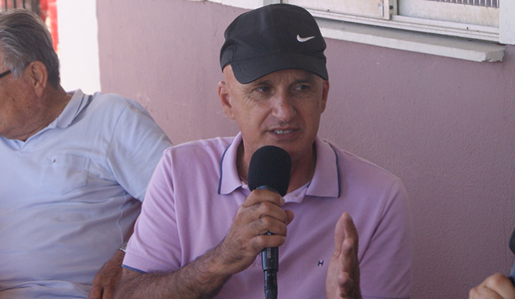 Prefeito do Balneário Rincão, Jairo Custódio (foto: Erik Behenck)