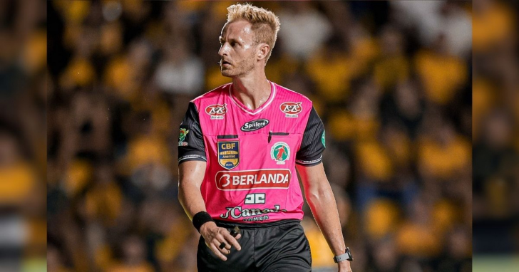 Tigre teve 4 jogos apitados pelo árbitro - Foto: Reprodução/Threads/@juliocesarpfleger