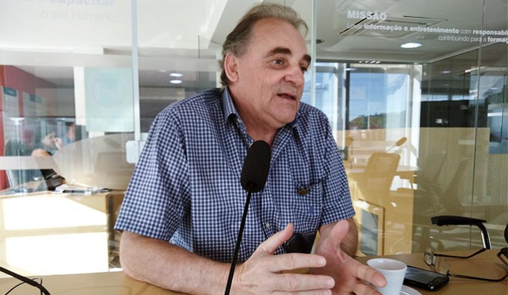 Presidente da Câmara de Vereadores de Criciúma, Julio Colombo (foto: Clara Floriano/Arquivo 4oito)