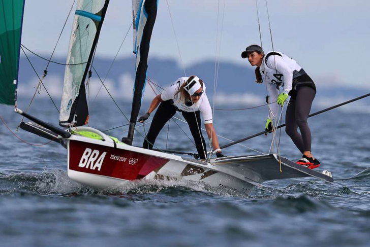 Martine Grael e Kahena Kunze são favoritas ao ouro (Foto: Divulgação)