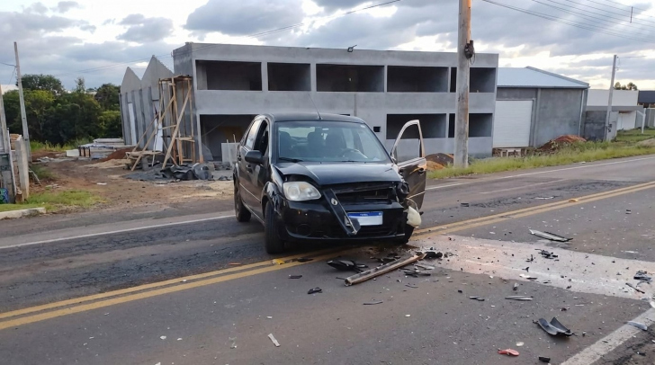 Colisão deixa homem morto em Praia Grande | Foto: PostTV/Divulgação/4oito