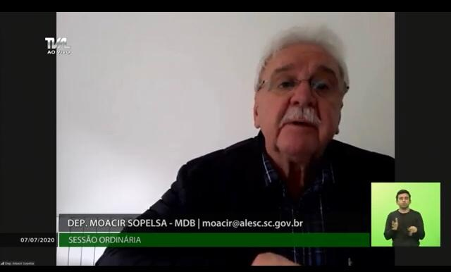 Deputado Moacir Sopelsa / Divulgação