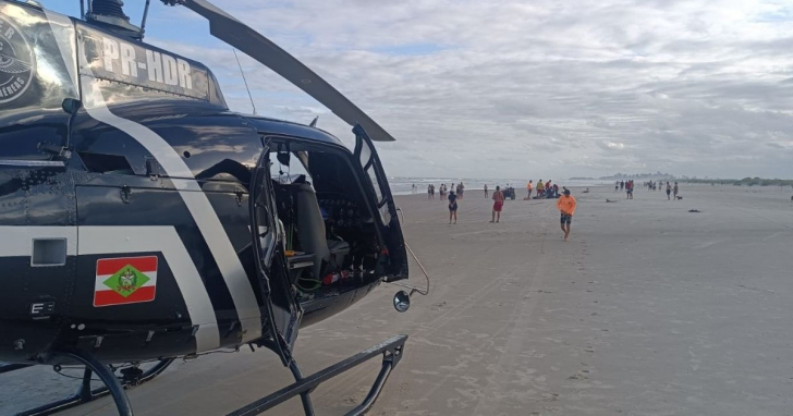 Jovem não resistiu após atendimento e morreu em Passo de Torres | Foto: Divulgação/Sarasul