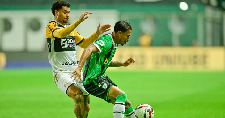 Reserva contra o Ceará, Lepo pode voltar ao time titular | Foto: Mourão Panda/América-MG