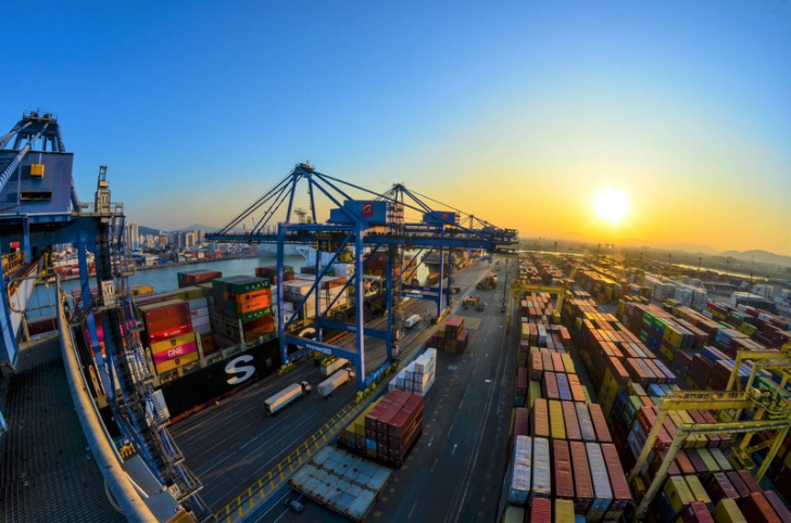 Total das exportações e das importações foi de US$ 41 bilhões no ano | Foto: Divulgação/ Porto de Navegantes