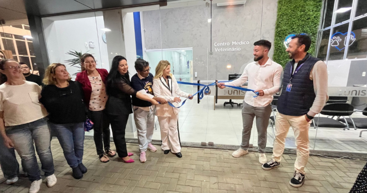 Unisul inaugurou nesta quinta-feira (20) novo Centro Médico Veterinário da unidade de Criciúma | Foto: Divulgação/4oito