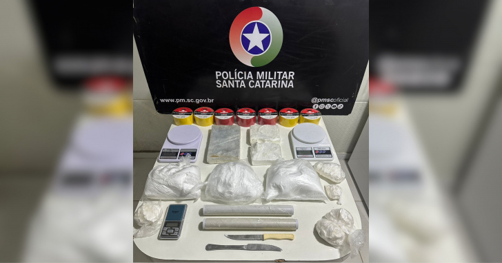Carga foi encontrada em casa no bairro Imperatriz - Foto: PM/Divulgação
