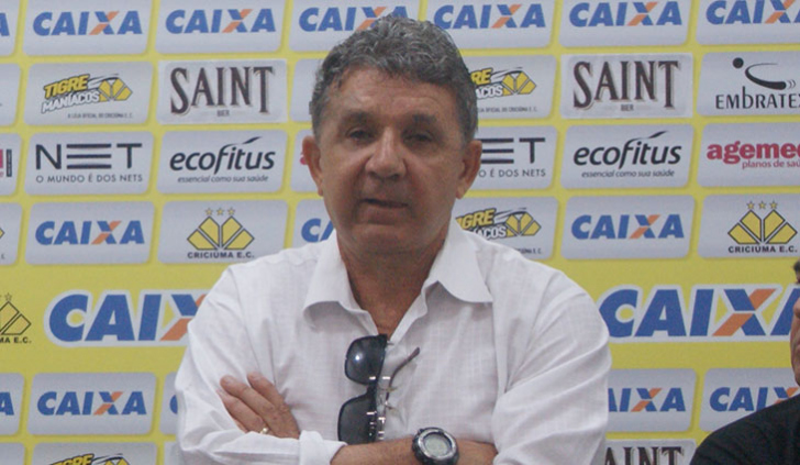 Coordenador de preparação física do Criciúma, Humberto Ferreira (foto: Érik Behenck)