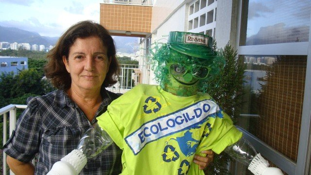 Regina Laginestra, gestora de resíduos sólidos e fundadora do Instituto Reviverde (foto: reprodução)