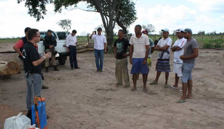MPT resgata trabalhadores rurais em situação análoga ao trabalho escravo em Riachão das Neves, na Bahia (foto: divulgação/MPT-BA)