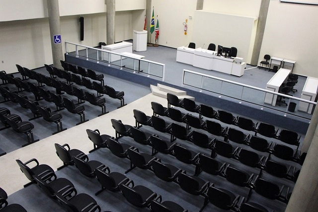 Salão do júri em Criciúma / Divulgação