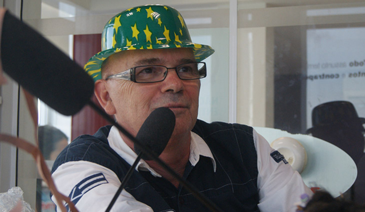 Presidente da Fundação Cultural de Criciúma, Sergio Zappelini (foto: Érik Behenck)