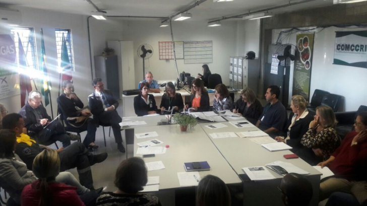 Reunião entre representantes do Hospital São José e Conselho de Idosos (foto:divulgação)