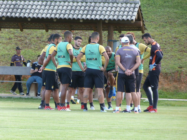 Na reapresentação, o "Criciúma B" em ação