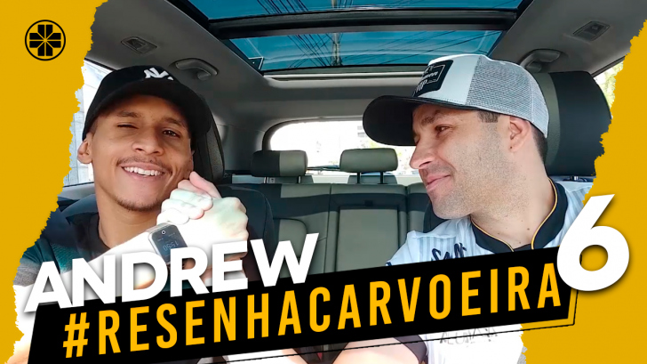 #ResenhaCarvoeira com a prata da casa Andrew!