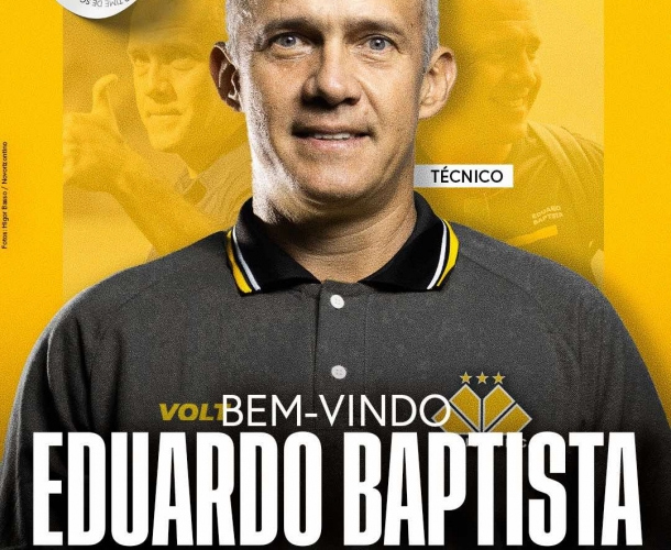 Criciúma confirma a contratação de Eduardo Baptista