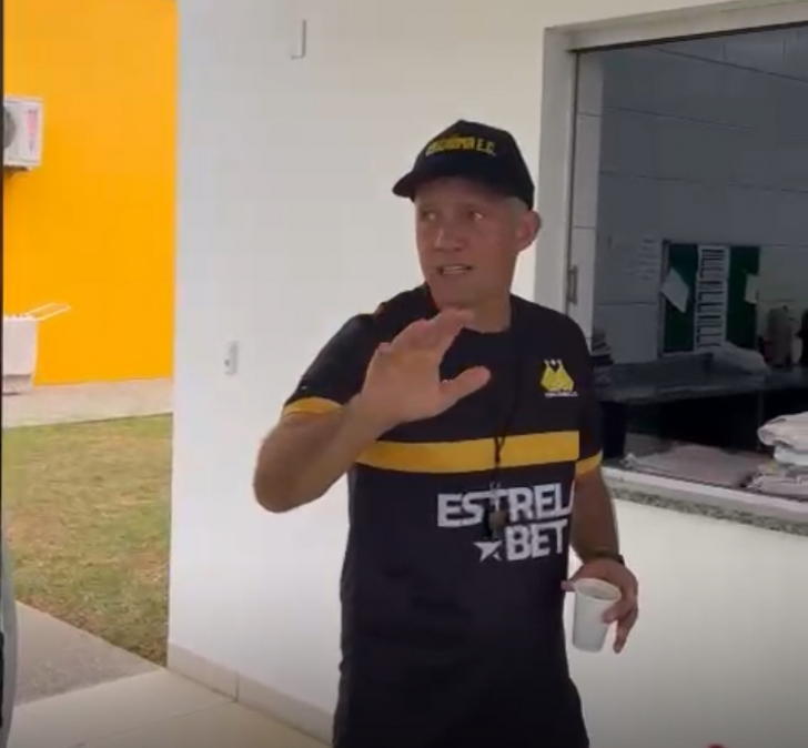 Primeiro dia de Eduardo Baptista no Criciúma